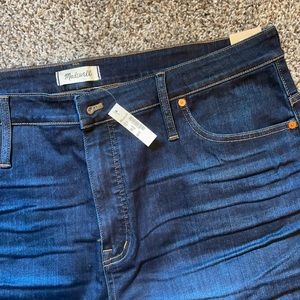 NWT Madewell curvy skinny Jeans